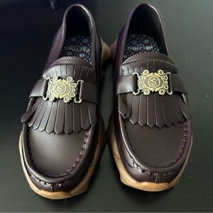 PUMA Unisex Nitefox Loafers x PALOMO - Burgundy